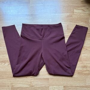 Nike Maroon Dri-FIT Leggings